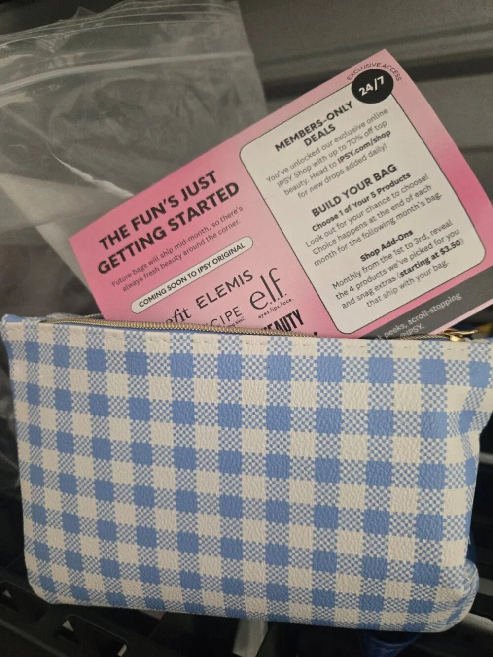 May 2026 Ipsy bag with makeup all new fresh and authentic samples